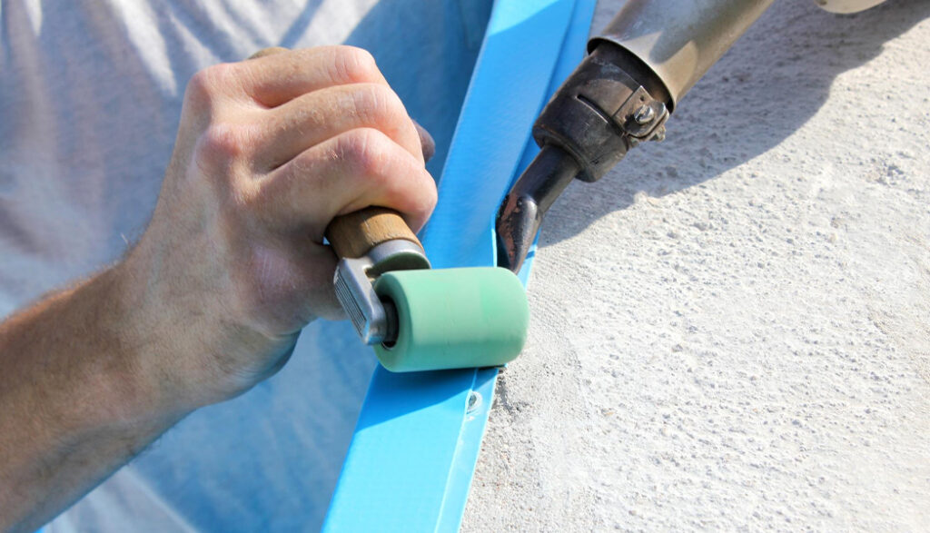 Swimming pool leak repair