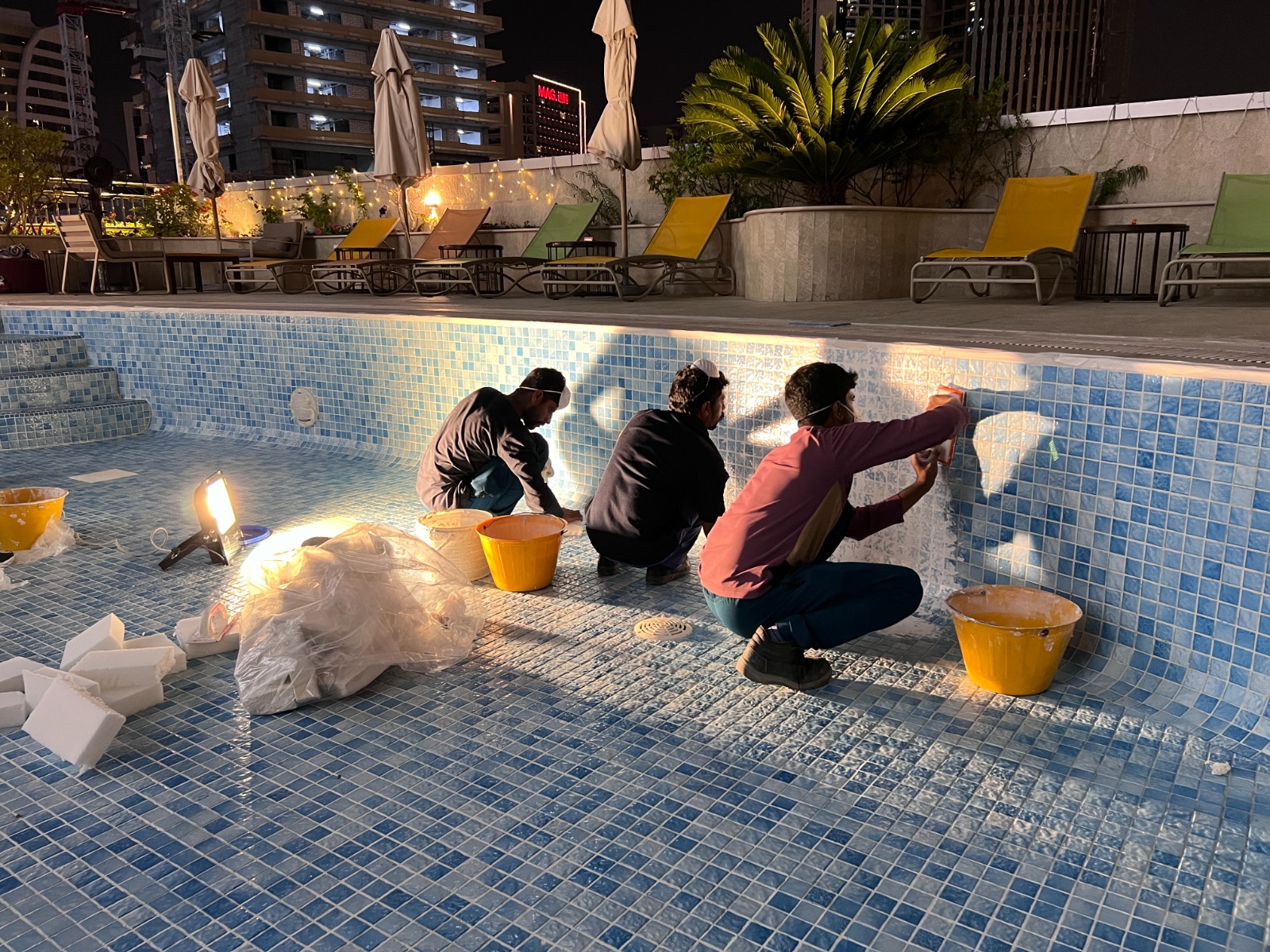 Swimming pool construction Dubai